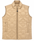 Louis Vuitton Monogram Quilted Puffer Vest – Beige