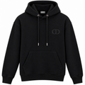 Dior CD Logo Hoodie – Black