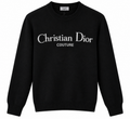 Christian Dior Couture Black Logo Knit Sweater