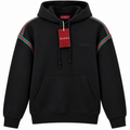 Gucci Web Stripe Pullover Hoodie – Black