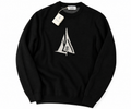Brunello Cucinelli Logo Knit Crewneck Sweater – Black & Ivory