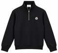 Moncler Half-Zip Sweatshirt – Black