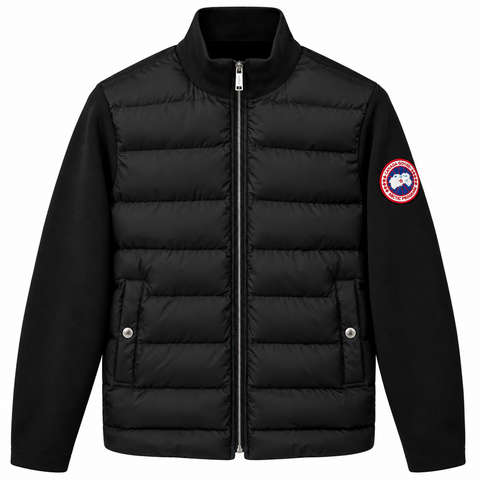 Canada Goose Hybrid Puffer Jacket – Black