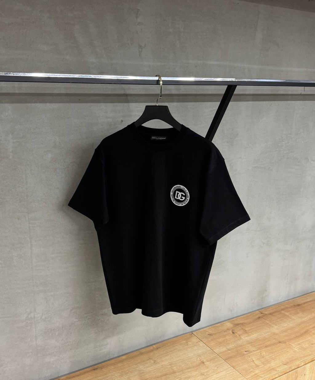 Dolce & Gabbana DG Emblem T-Shirt – Black