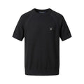 Louis Vuitton Embroidered LV Short-Sleeve Knit Sweater – Black