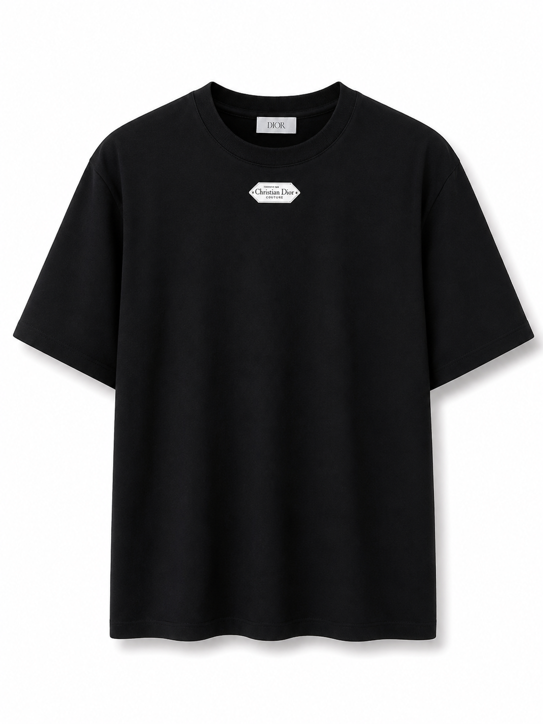 Dior Mini Badge T-Shirt – Black