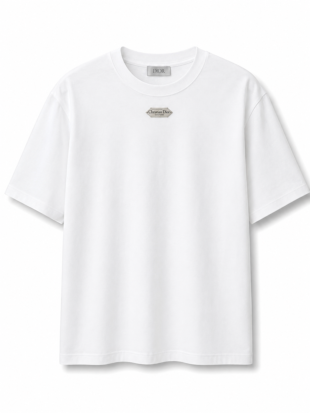 Dior Mini Badge T-Shirt – White