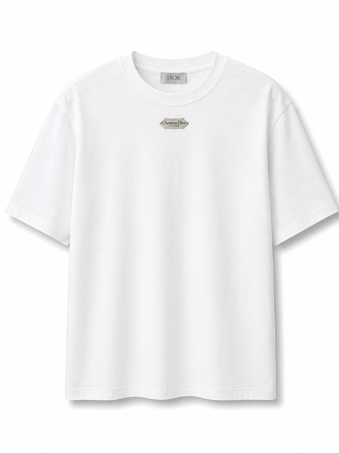 Dior Mini Badge T-Shirt – White