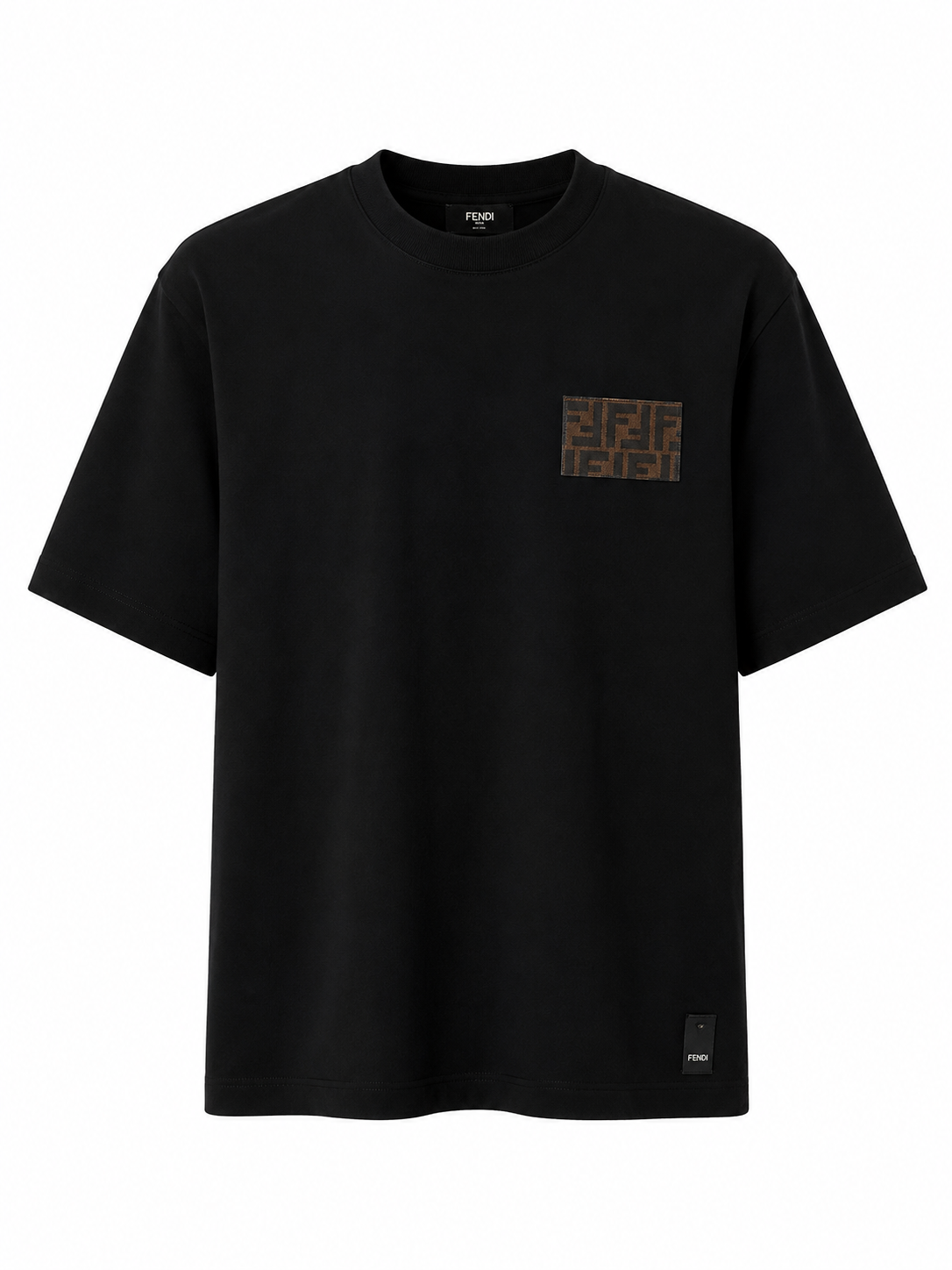 Fendi FF Patch T-Shirt – BLACK