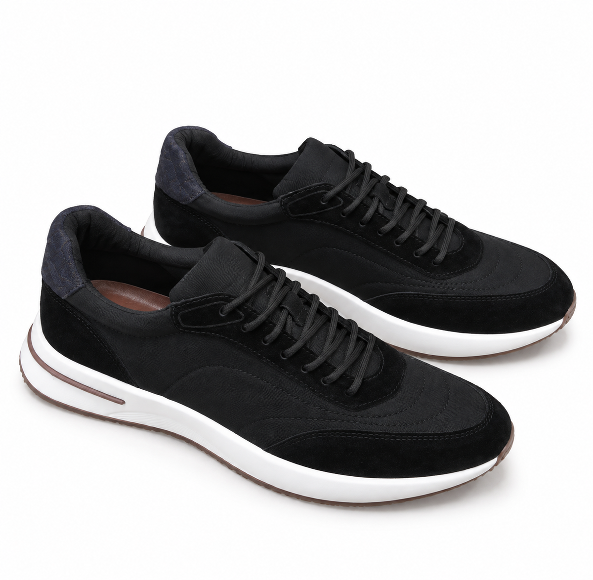 Loro Piana Casual Sneakers – Black & White