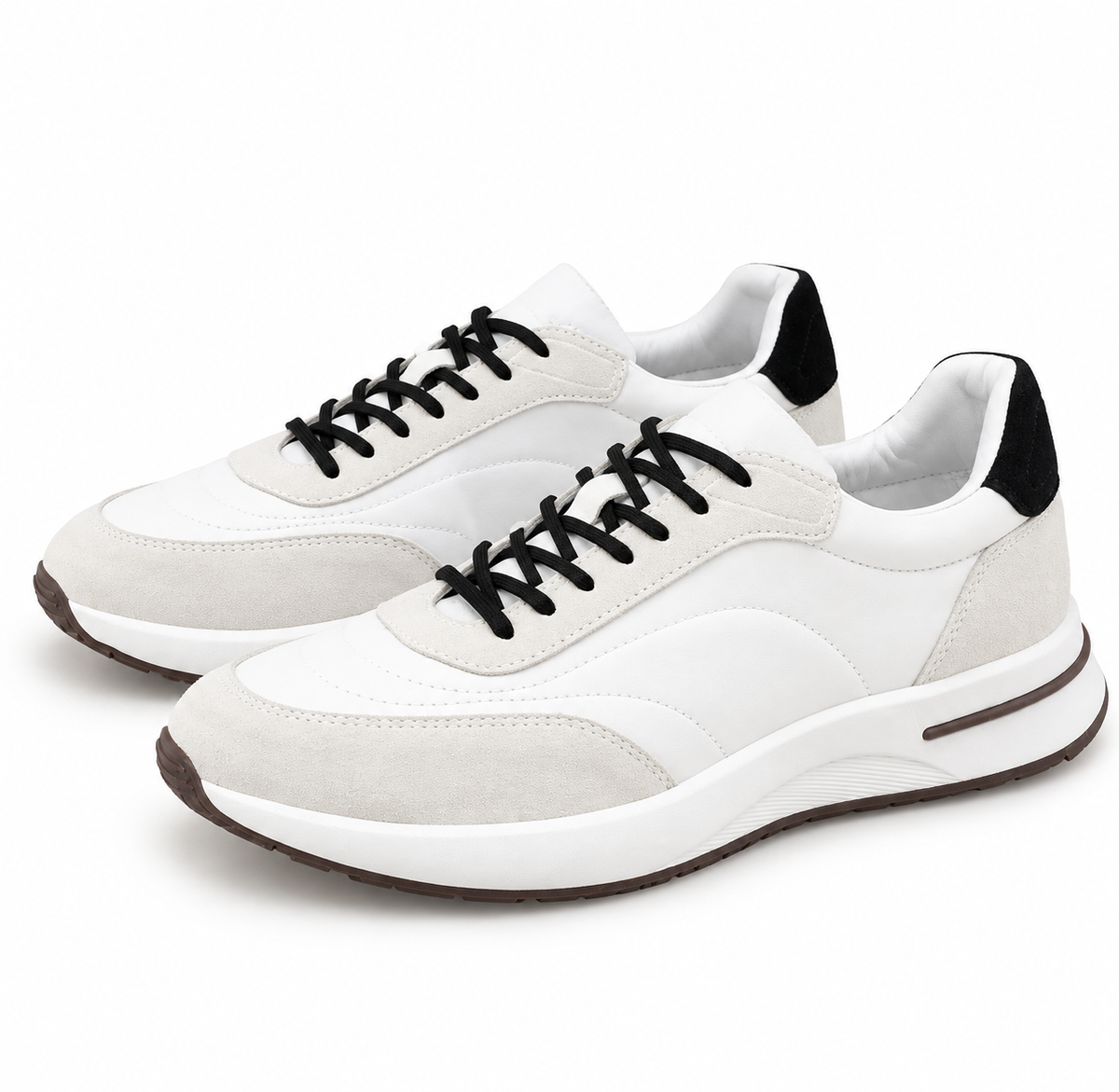 Loro Piana Runner Sneakers – White & Cream