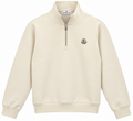 Moncler Half-Zip Sweatshirt – Cream