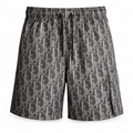DIOR Monogram Swim Shorts – dark gray