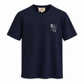 Hermès Embroidered Motif T-Shirt – Navy
