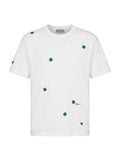 Dior Embroidered Clover T-Shirt – Off-White