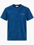 Dior Christian Dior Couture Textured T-Shirt – blue