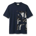 Hermès Patchwork Graphic T-Shirt – Navy