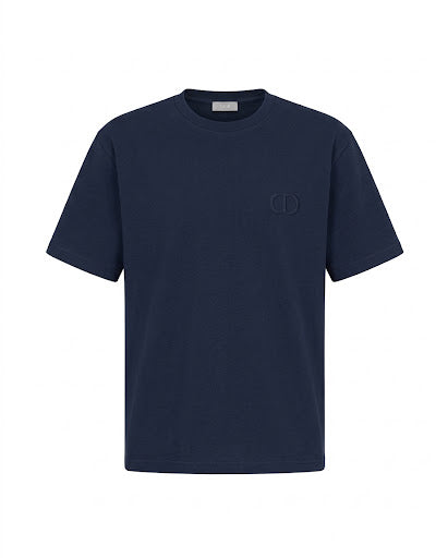 Dior CD Icon T-Shirt – Navy Blue