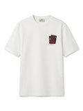 Hermès Card Holder Graphic Patch T-Shirt – White