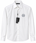 Dolce & Gabbana DG Monogram Long-Sleeve Shirt – White