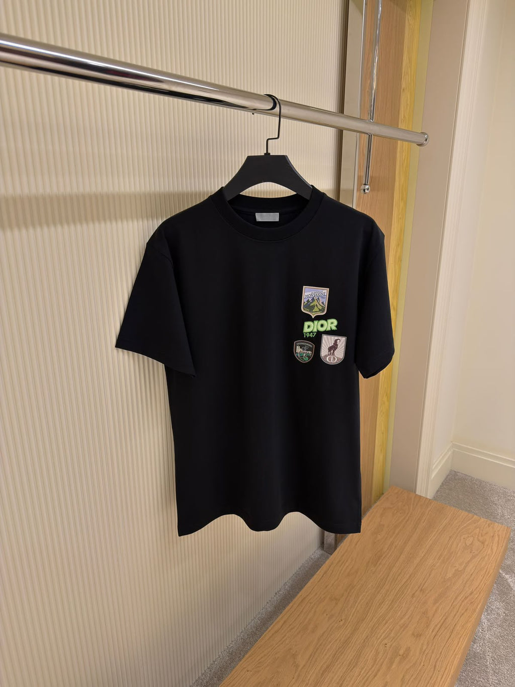 Dior 1947 Patch T-Shirt – Black