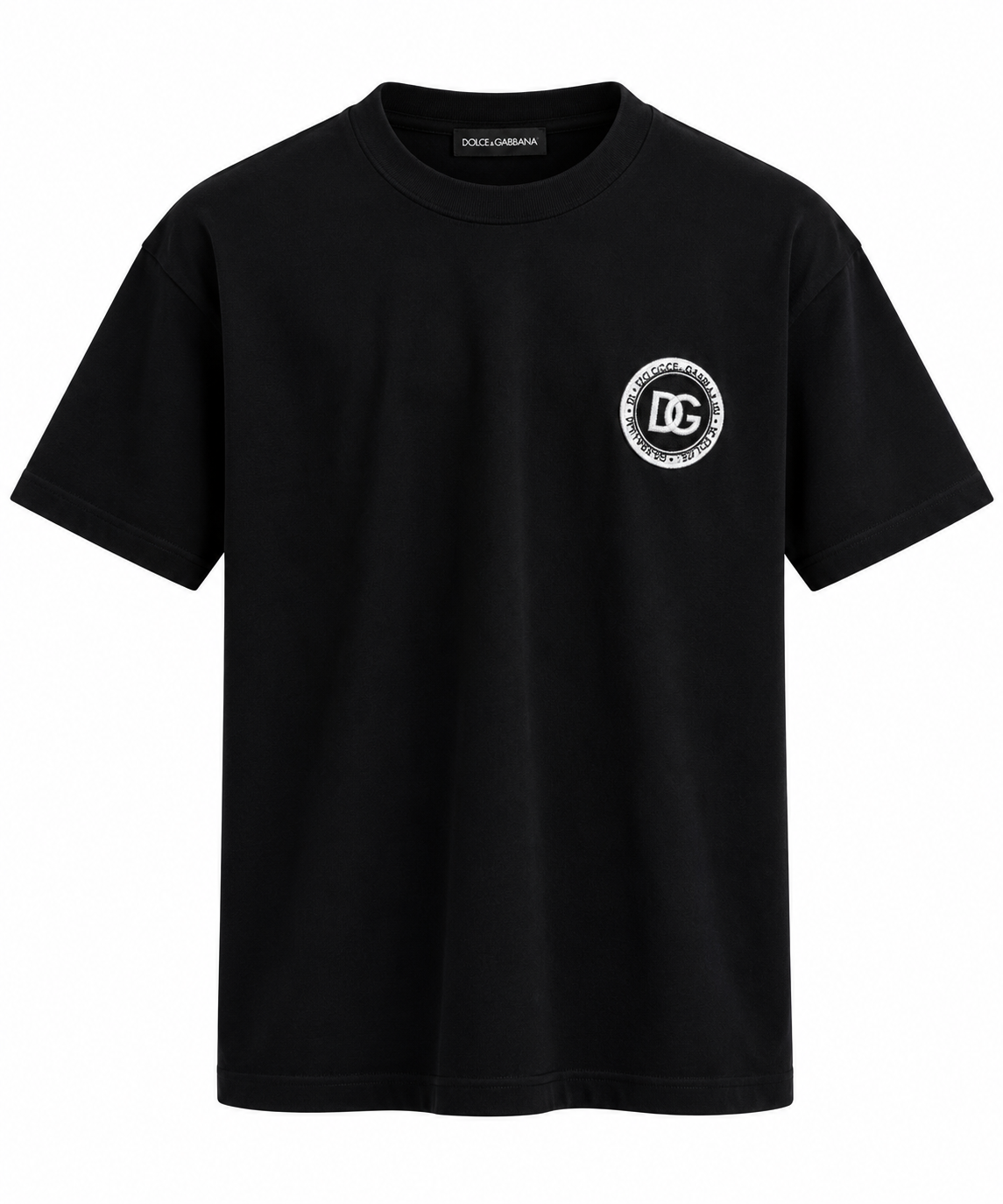 Dolce & Gabbana DG Emblem T-Shirt – Black