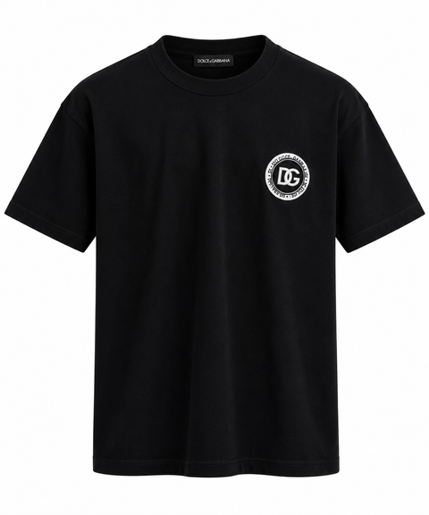 Dolce & Gabbana DG Emblem T-Shirt – Black