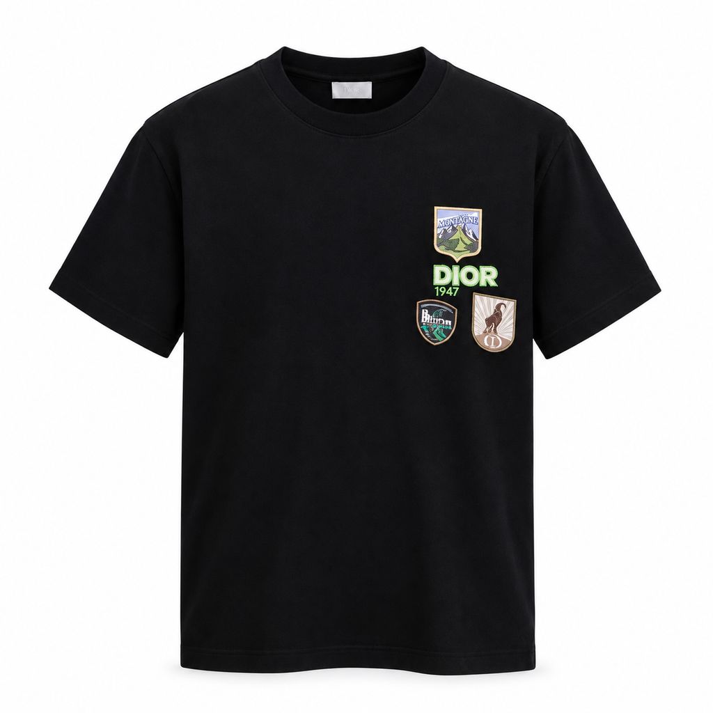 Dior 1947 Patch T-Shirt – Black