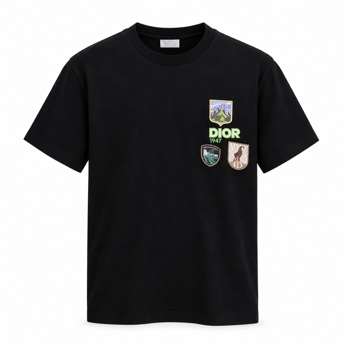 Dior 1947 Patch T-Shirt – Black