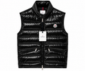 Moncler Glossy Quilted Puffer Vest – Black