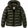 Moncler Hooded Puffer Jacket – Dark Olive Green