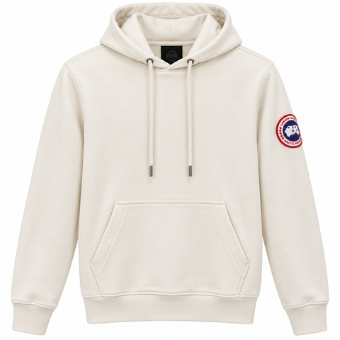 Canada Goose Classic Pullover Hoodie – Off White