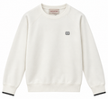 Valentino Ivory V Logo Crewneck Sweatshirt