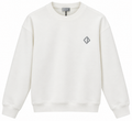 Dior White Minimal Logo Crewneck Sweatshirt