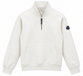 Moncler Half-Zip Sweatshirt – Off White