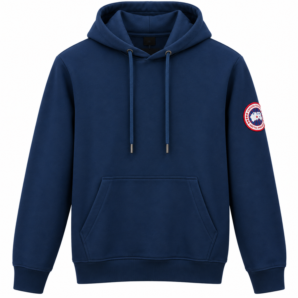 Canada Goose Classic Pullover Hoodie – Navy Blue