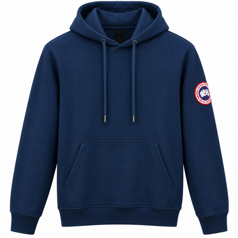 Canada Goose Classic Pullover Hoodie – Navy Blue