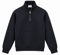 Moncler Half-Zip Sweatshirt – Black