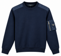 Prada Utility Pocket Sweatshirt – Navy Blue