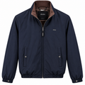 Zegna Classic Zip-Up Jacket – Navy Blue