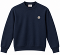 Moncler Navy Blue Logo Crewneck Sweatshirt