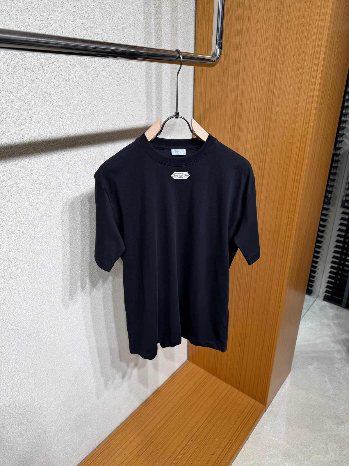 Dior Mini Badge T-Shirt – Black