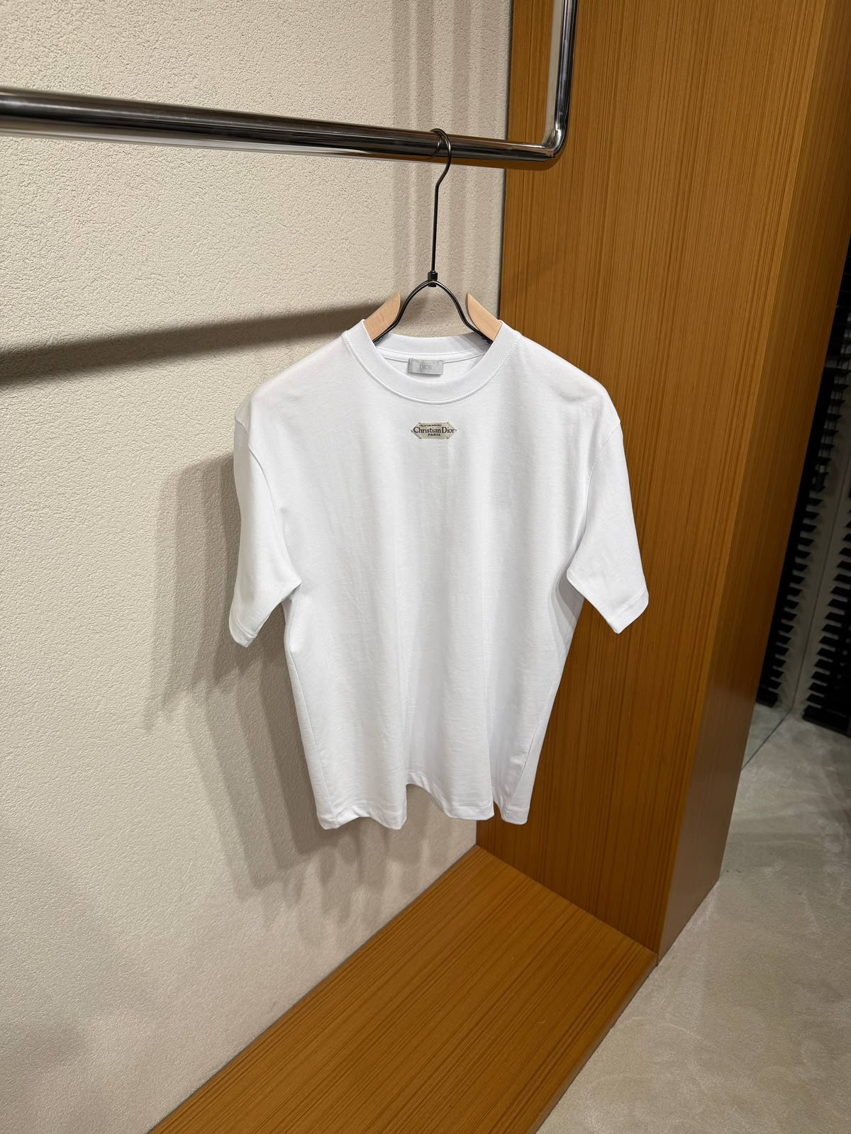 Dior Mini Badge T-Shirt – White