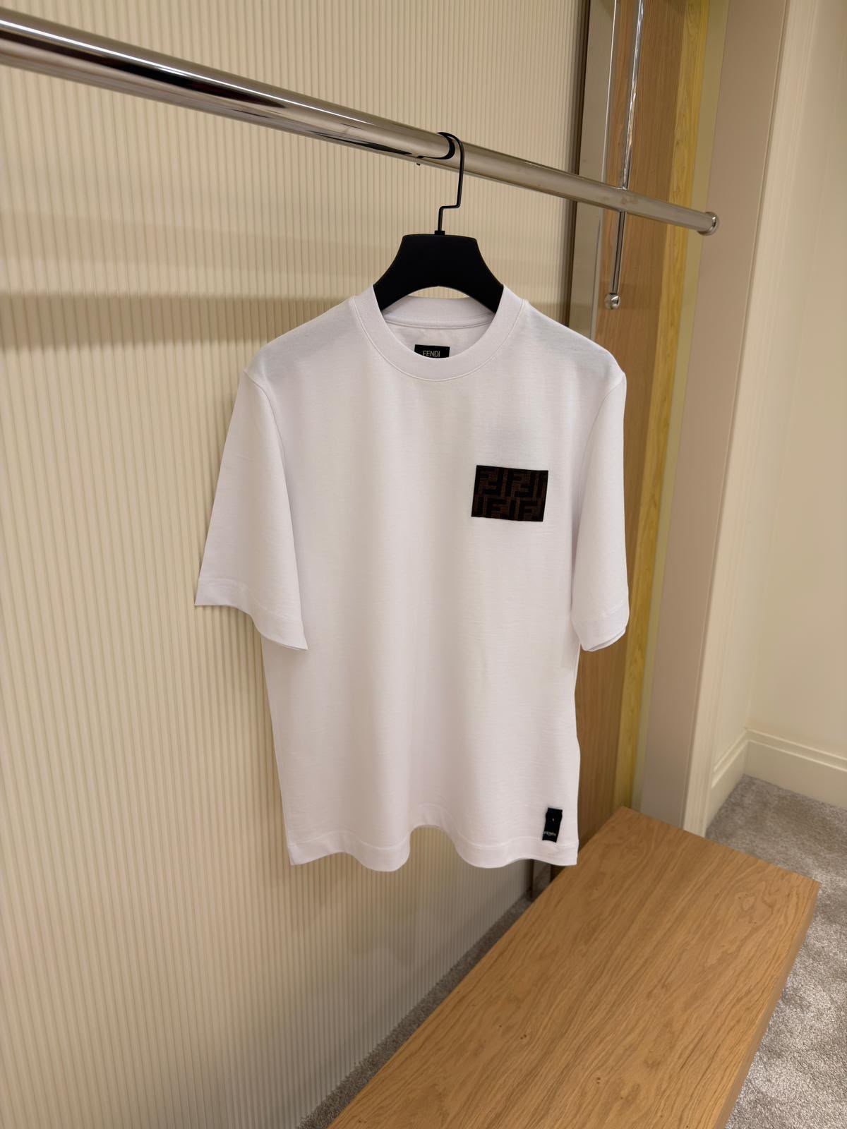 Fendi FF Patch T-Shirt – White