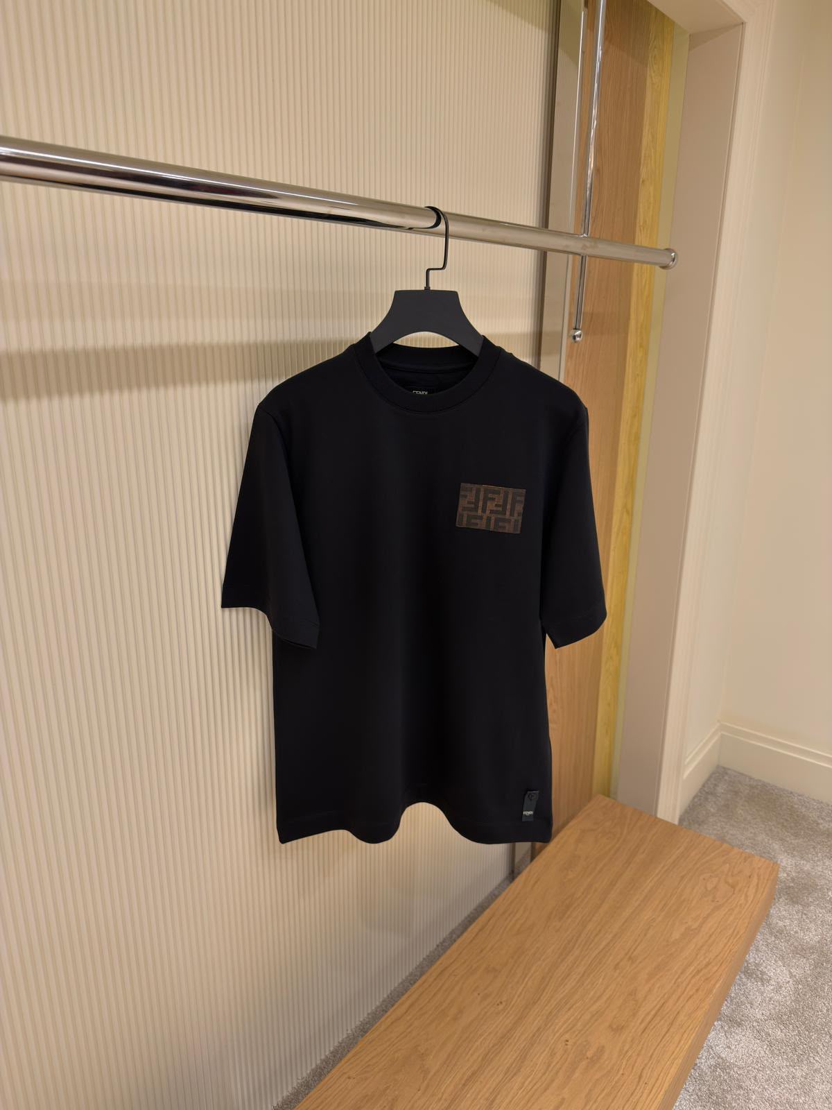 Fendi FF Patch T-Shirt – BLACK