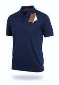 Loro Piana Knitted Polo Shirt – navy