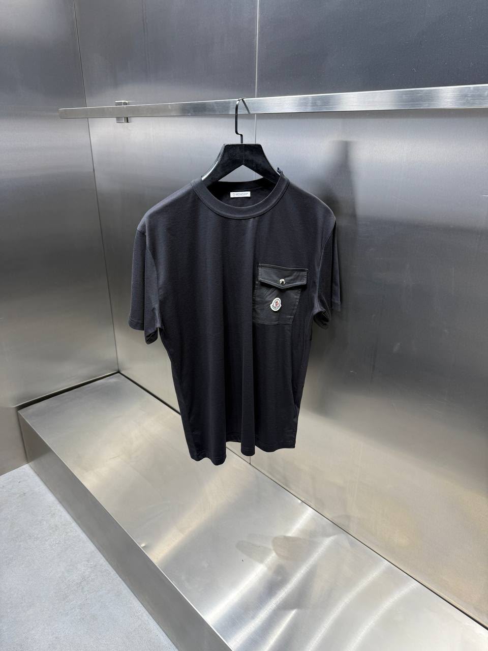 Moncler Pocket T-Shirt – Black