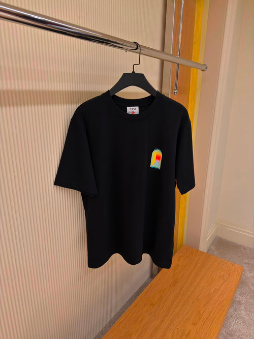 Casablanca Arch Logo T-Shirt – Black