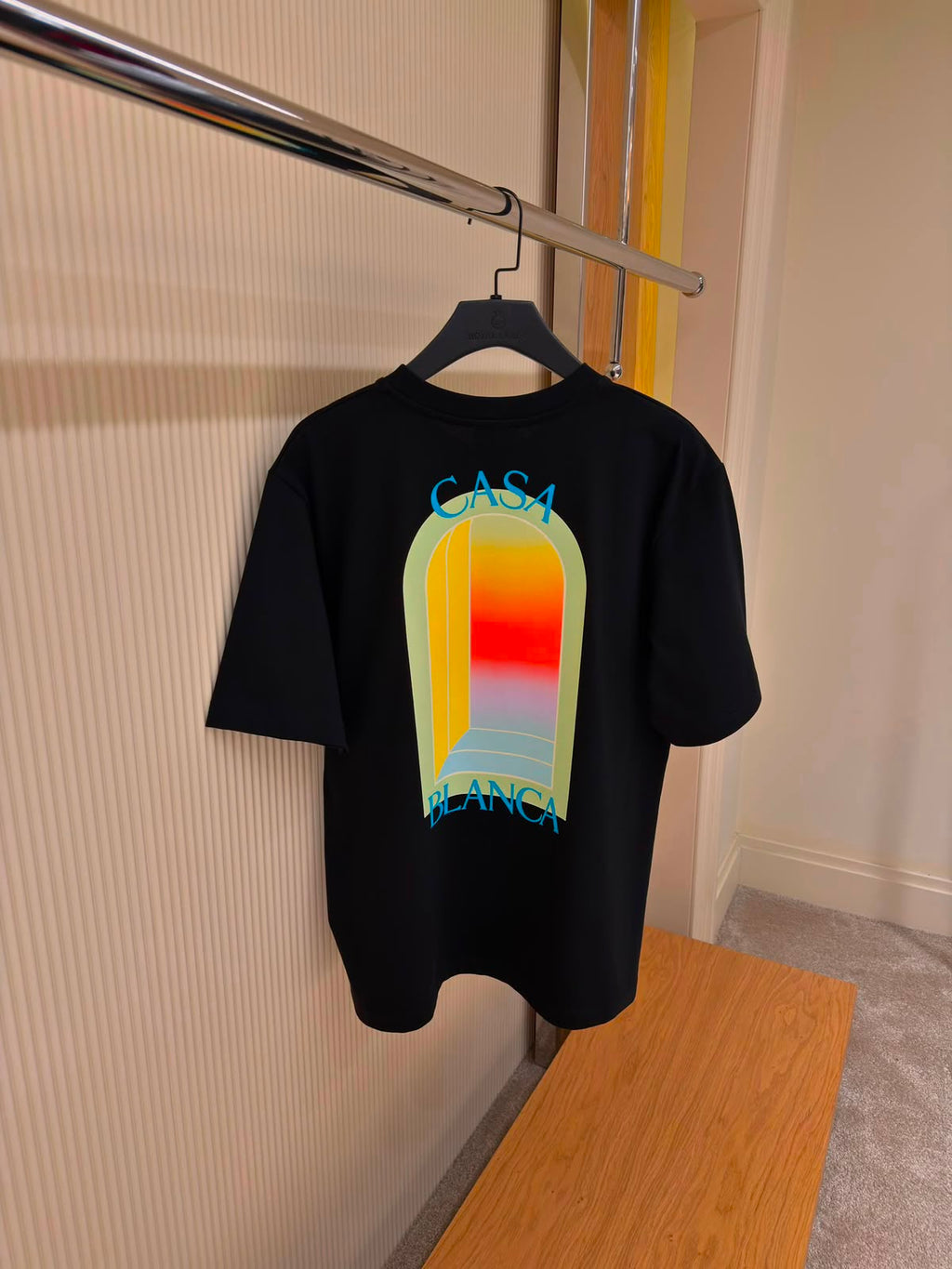 Casablanca Arch Logo T-Shirt – Black