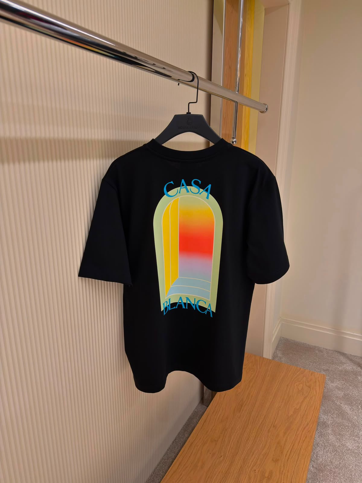 Casablanca Arch Logo T-Shirt – Black